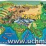 Учим материки: Азия - игровая обучающая фетр-карта — интернет-магазин УчМаг