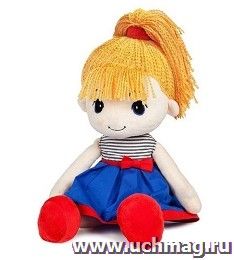 Игрушка мягкая "Кукла Стильняшка Блондинка", 40 см — интернет-магазин УчМаг